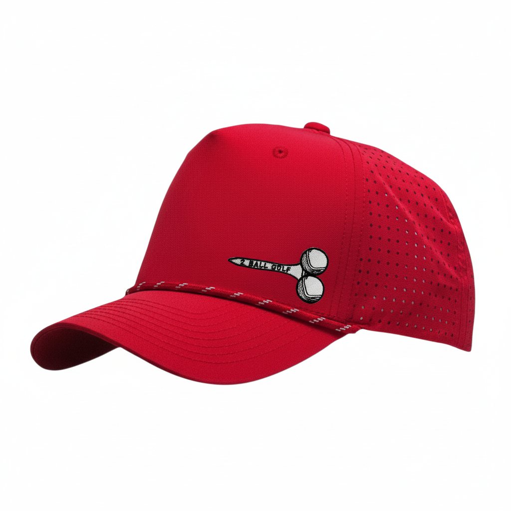 Teed Up Lit Edition on the Red Rope Hat